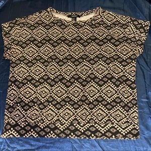 Printed Crop Top